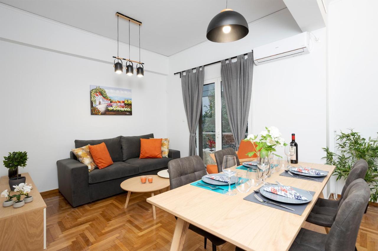 Athensblues Paleo Faliro Flisvos Marina 1 Bedroom Flat ภายนอก รูปภาพ