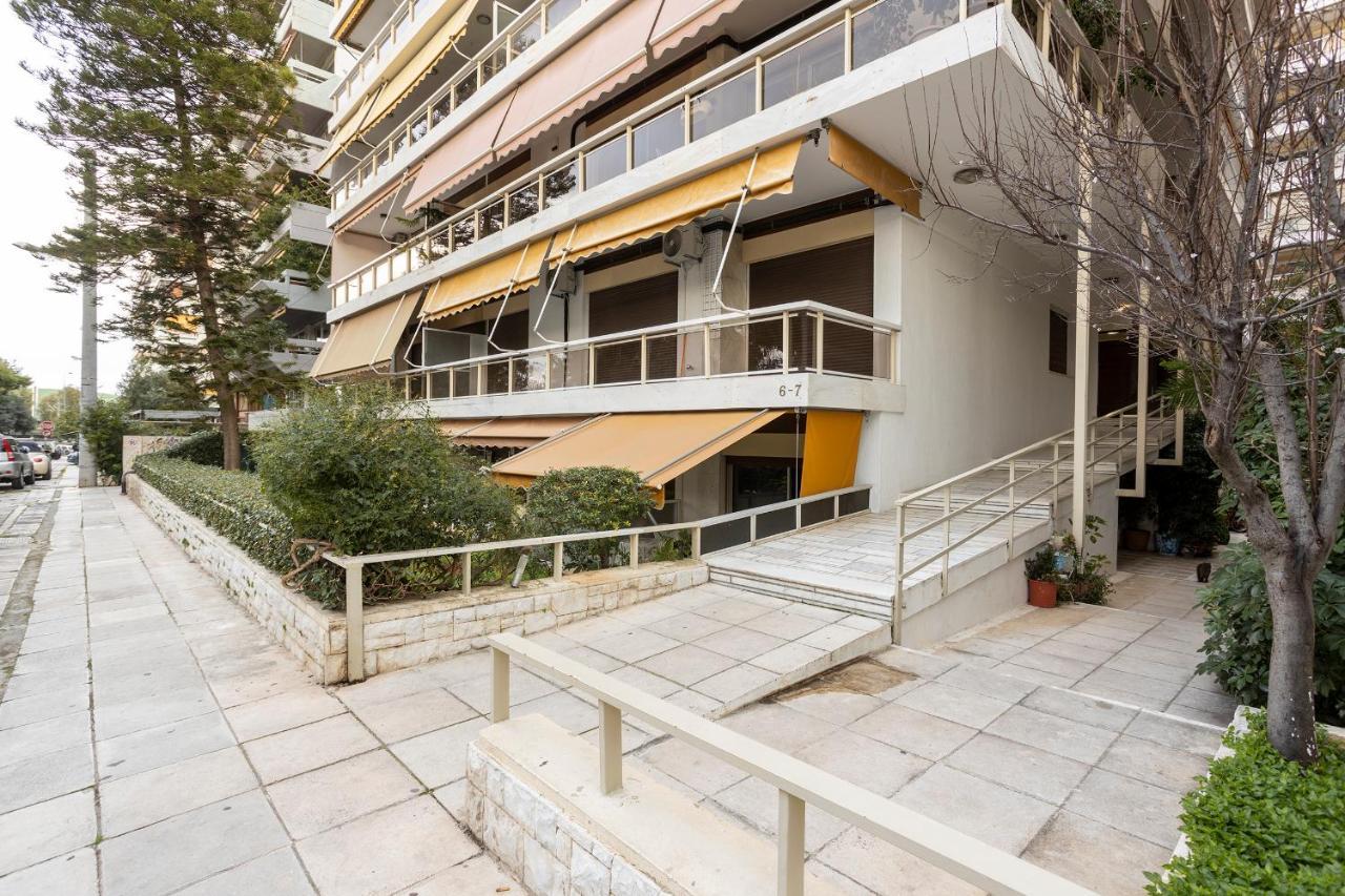 Athensblues Paleo Faliro Flisvos Marina 1 Bedroom Flat ภายนอก รูปภาพ